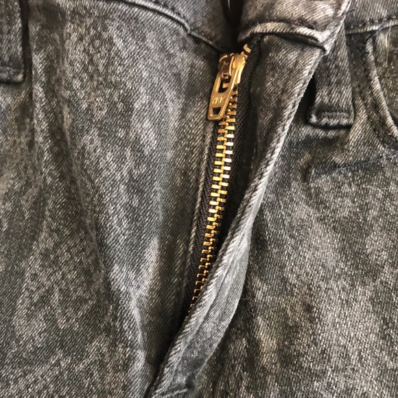 FRAME Denim Le Skinny de Jeanne Skinny Jean Snakeskin Print Tonal Python - Picture 6 of 12